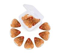 Plettri per chitarra Flowers In The Sunset Confezione da 12 plettri per chitarra basso elettrico acustico Ukelele