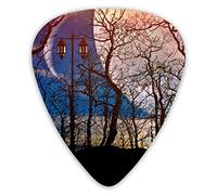Plettri per chitarra Forest Sunrise and Sunset 12 pezzi Plettri per ukulele inclusi 0,46 mm 0,71 mm 0,96 mm