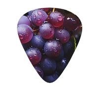 Plettri per chitarra Fresh Grapes, realizzati in materiale ABS, adatti per chitarre acustiche, chitarre elettriche, ecc.