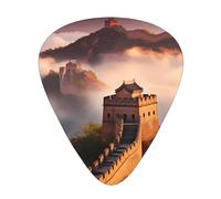 Plettri per chitarra Great Wall di dimensioni sottili, medie e spesse, set da 12 pezzi, adatti per chitarra elettrica e vari strumenti