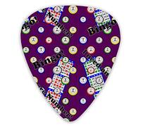 Plettri per chitarra Ho bisogno di un numero in più Plettri per chitarra premium 12 pezzi Plettri per ukulele inclusi 0,46 mm 0,71 mm 0,96 mm