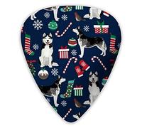 Plettri per chitarra Husky Christmas Dog Premium Picks Sampler 12 Packs - Varietà Plettri per chitarra Plettri
