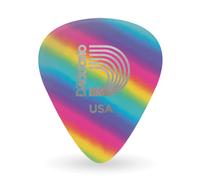 Plettri per chitarra in celluloide DAddario Rainbow, confezione da 100 pezzi, medi