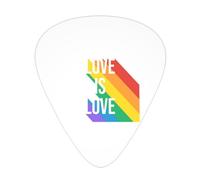 Plettri per chitarra Lgbt Pride Love Is Love Plettri per chitarra basso 12 pezzi