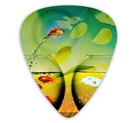 Plettri per chitarra Living Hope 12 pezzi Plettri per ukulele inclusi 0,46 mm 0,71 mm 0,96 mm