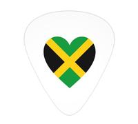 Plettri per chitarra Love Jamaica Flag Plettri per chitarra basso 12 pezzi