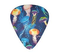 Plettri per chitarra medusa colorati - Accessori per chitarra - Plettri per chitarra acustica Chitarra elettrica Basso per uomo donna Chitarrista professionale Musicisti e principianti