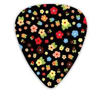 Plettri per chitarra Modello mucca 12 pezzi Plettri per ukulele inclusi 0,46 mm 0,71 mm 0,96 mm