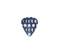 Plettri per chitarra Moon Phase Premium Plettri per basso per chitarra elettrica e basso con tre dimensioni (confezione da 12)