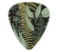 Plettri per chitarra Motivo floreale senza soluzione di continuità in stile retrò Plettri per chitarra 12 confezioni - Varietà di plettri per chitarra Plettri