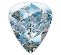 Plettri per chitarra Mountain Landscape And The Sacred Geometry Premium Picks Sampler 12 Packs - Variety Guitar Picks Plettri