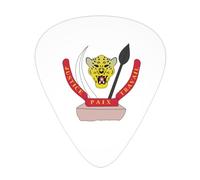 Plettri per chitarra National Emblem Of Congo Plettri per chitarra basso 12 pezzi