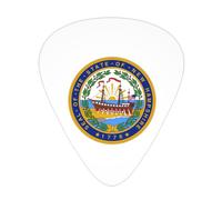 Plettri per chitarra National Emblem Of New Hampshire Plettri per chitarra basso 12 pezzi