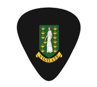 Plettri per chitarra National Emblem Of Virgin Islands Plettri per chitarra basso 12 pezzi