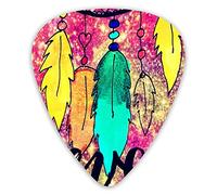 Plettri per chitarra Never Stop Dreaming Galaxy Plettri per chitarra 12 pezzi Plettri per ukulele inclusi 0,46 mm 0,71 mm 0,96 mm