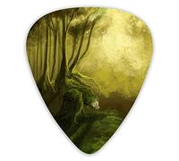 Plettri per chitarra Old Trees Forest Bellissimi plettri per basso premium per chitarra elettrica e basso con tre dimensioni (confezione da 12)
