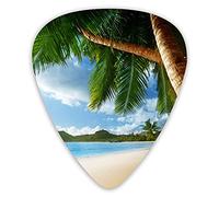 Plettri per chitarra Palma tropicale Spiaggia Albero oceanico Plettri Premium Sampler 12 confezioni - Varietà Plettri per chitarra Plettri