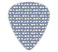 Plettri per chitarra Pecore Farm Animal Lamb Print Plettri per basso premium per chitarra elettrica e basso con tre dimensioni (confezione da 12)
