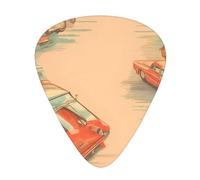 Plettri per chitarra per auto, sottili, medi e spessi, set da 12 pezzi, adatti per chitarra elettrica e vari strumenti