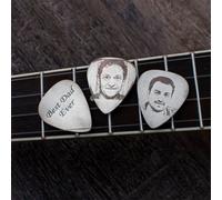 Plettri per chitarra personalizzati, con foto incisa, regalo per la festa del papà, regalo per San Valentino, regalo per chitarrista