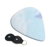 Plettri per chitarra personalizzati Plettro per chitarra personalizzato Aggiungi il tuo testo fotografico Tre spessori sottili Accessori per chitarra per chitarristi Papà Chitarra Basso
