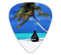 Plettri per chitarra Piantagione di alberi Sedia sospesa Plettri per ukulele 12 pezzi inclusi 0,46 mm 0,71 mm 0,96 mm