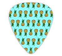 Plettri per chitarra Pineapple Premium Plettri per chitarra 12 pezzi Plettri per ukulele inclusi 0,46 mm 0,71 mm 0,96 mm