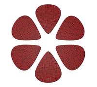 Plettri per chitarra professionali a forma di 351, a forma di pallacanestro, confezione da 6, in celluloide, per tutte le chitarre e mandolini, set leggero-medio-pesante