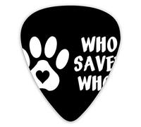 Plettri per chitarra Pug Life Dog Pet Paw Sayings 12 pezzi Plettri per ukulele inclusi 0,46 mm 0,71 mm 0,96 mm