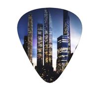 Plettri per chitarra Tall Building At Night per chitarra basso 12 pezzi