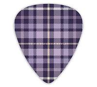 Plettri per chitarra tartan scozzese viola plettri per chitarra 12 confezioni - Varietà plettri per chitarra plettri