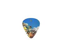 Plettri per chitarra Tropical Fish Coral Reef Underwater Premium plettri per basso per chitarra elettrica e basso con tre misure (confezione da 12)