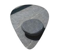 Plettri per chitarra Zen Stone Print da 12 pezzi, adatti agli amanti, 3 diversi spessori: 0,46, 0,71 e 0,96 mm.
