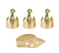 Plettri per dito indice, 1 pezzo per pollice G 3 pezzi Plettri per dito per chitarra Plettri per chitarra sottile Acustici per chitarre Basso(oro)