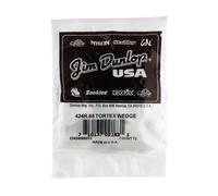 Plettro - 424r Tortex Wedge Green .88