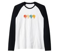 Plettro colorato per musicisti e amanti del rock Maglia con Maniche Raglan