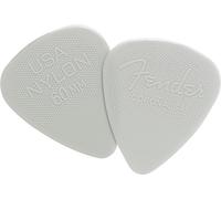 Fender Plettri per chitarra Nylon Forma 351 – 0,60 mm Bianco – Confezione da 12