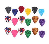 Plettro per Basso in Plastica 100 Pezzi per Chitarra | Tocco Confortevole, Confezione da Cento Pezzi, Aiuta a Proteggere le Dita, Colore Casuale Adatto a Basso e Chitarra