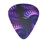 Plettro per chitarra alla moda Plettri per chitarra per la tua chitarra elettrica, acustica o basso Luxury trippy abstract purple tie dye Plettri per chitarra 0,46 mm / 0,71 mm / 0,96 mm