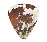 Plettro per chitarra avanzato in pelle bovina rossa e bianca 12 pezzi Tre spessori per basso, chitarra elettrica, borsa per chitarra acustica
