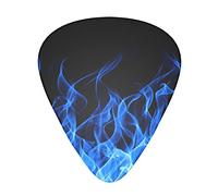 Plettro per chitarra Blue Flame Advanced 12 pezzi Tre spessori per basso, chitarra elettrica, borsa per chitarra acustica