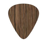 Plettro per chitarra con stampa a grana di legno, 3 diversi spessori, per basso, ukulele, chitarre acustiche