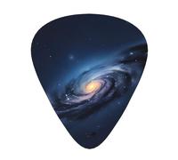 Plettro per chitarra con stampa galassia della Via Lattea, 3 diversi spessori, per basso, ukulele, chitarre acustiche