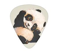 Plettro per chitarra Cute Little Panda Advanced 12 pezzi Tre spessori per basso, chitarra elettrica, borsa per chitarra acustica