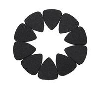 Plettro per Chitarra da 10 Pezzi, Plettri per Chitarra Portatili Leggeri in Feltro di Lana per Strumenti a Corda per Chitarra Ukulele (Nero)