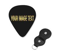 Plettro per chitarra dal design speciale per basso, chitarra elettrica e acustica, 0,96 mm