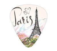 Plettro per chitarra Eiffel Tower Advanced 12 pezzi Tre spessori per basso, chitarra elettrica, borsa per chitarra acustica