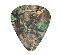 Plettro per chitarra Hardwoods Green Camo Advanced 12 pezzi Tre spessori per basso, chitarra elettrica, borsa per chitarra acustica