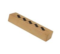 Plettro per chitarra in legno Organizzatori di stoccaggio Light Up Guitar Pick Stand Chitarre Acustiche Elettriche Ukulele Picks Accessori Accessori per chitarra