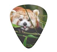Plettro per chitarra Little Red Panda Advanced 12 pezzi Tre spessori per basso, chitarra elettrica, borsa per chitarra acustica